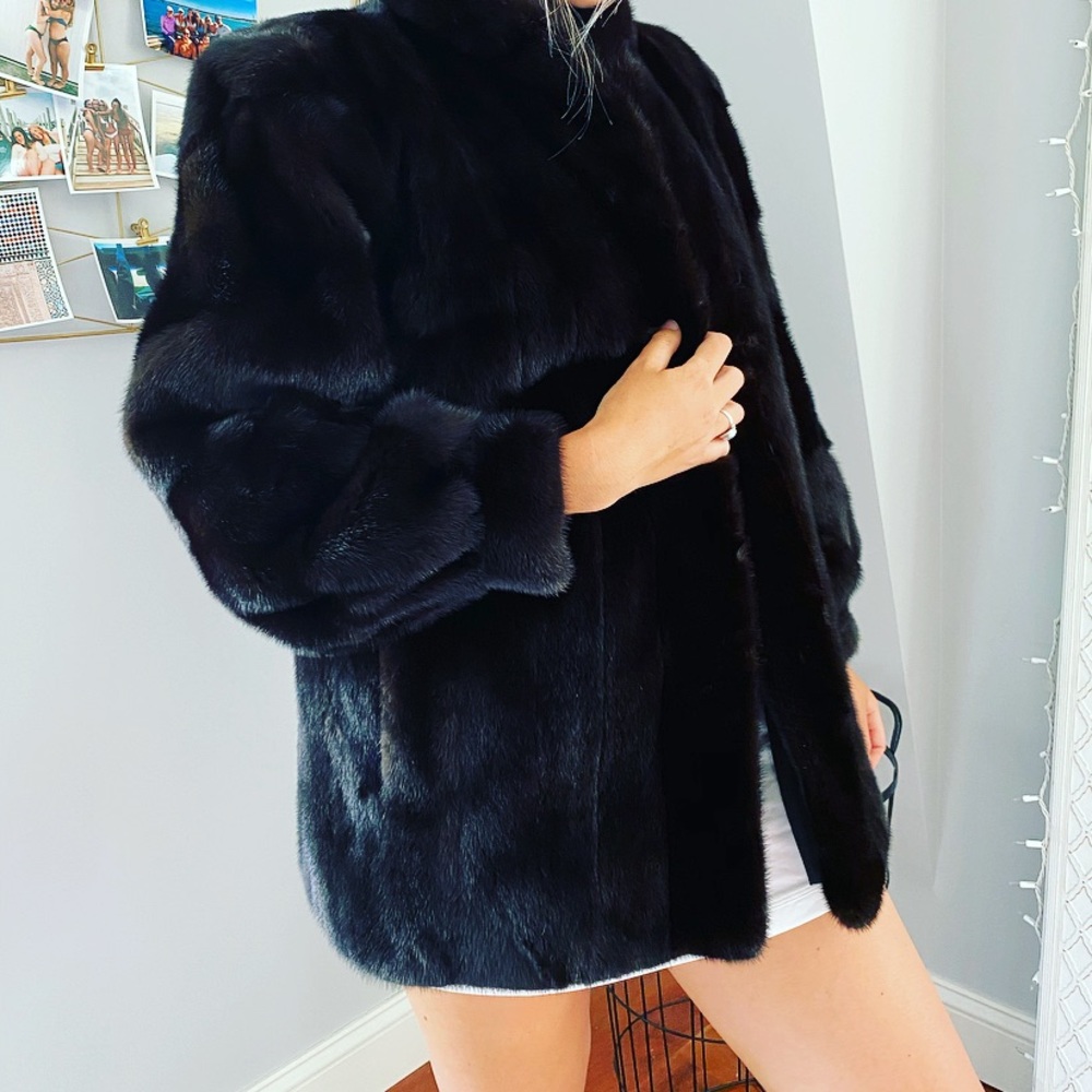 Vintage Mink Fur Coat